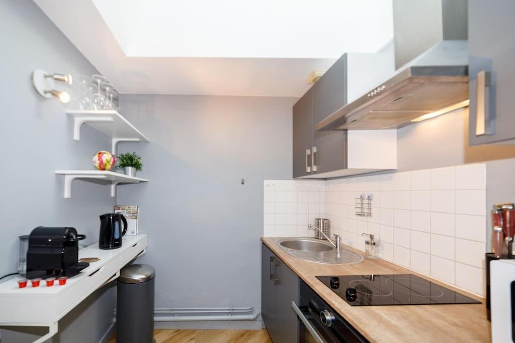 T2 Cozy Proche Du Centre Avec Canape Lit - 51Blatin Clermont-Ferrand Luaran gambar