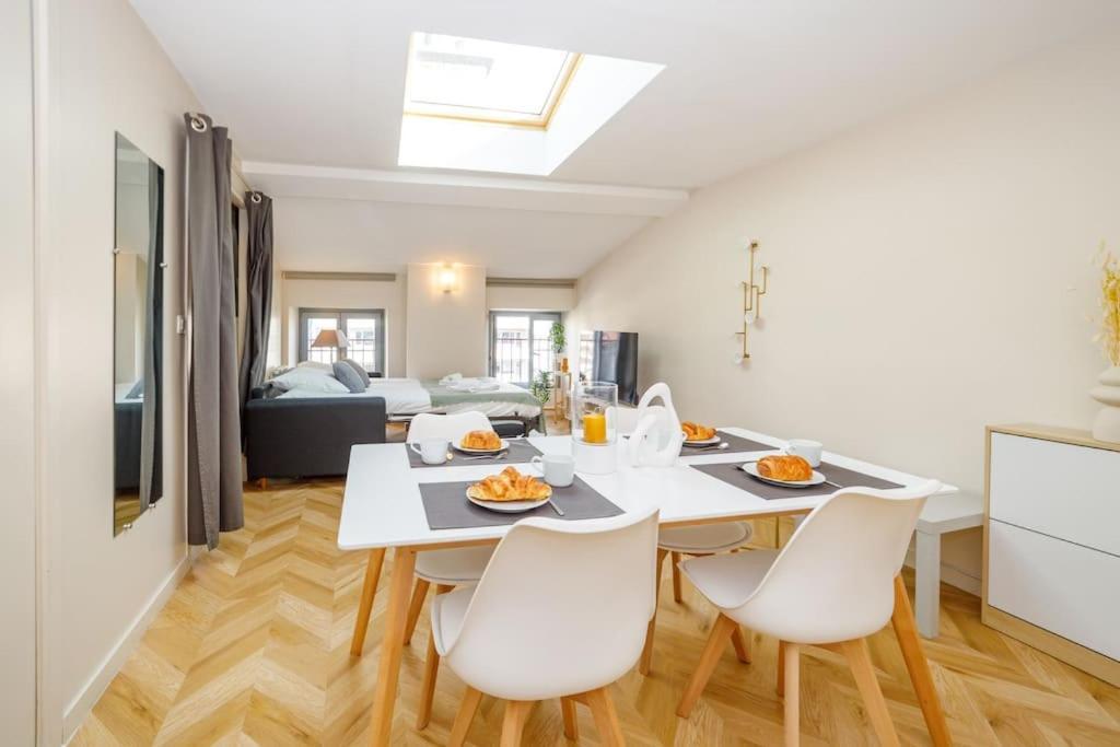 T2 Cozy Proche Du Centre Avec Canape Lit - 51Blatin Clermont-Ferrand Luaran gambar