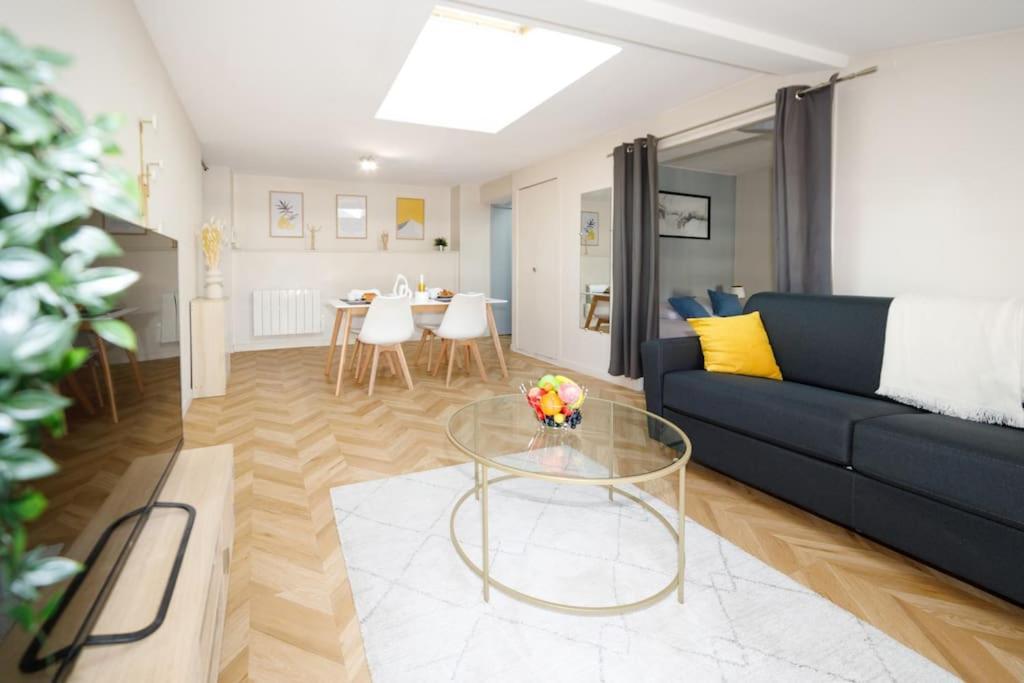 T2 Cozy Proche Du Centre Avec Canape Lit - 51Blatin Clermont-Ferrand Luaran gambar