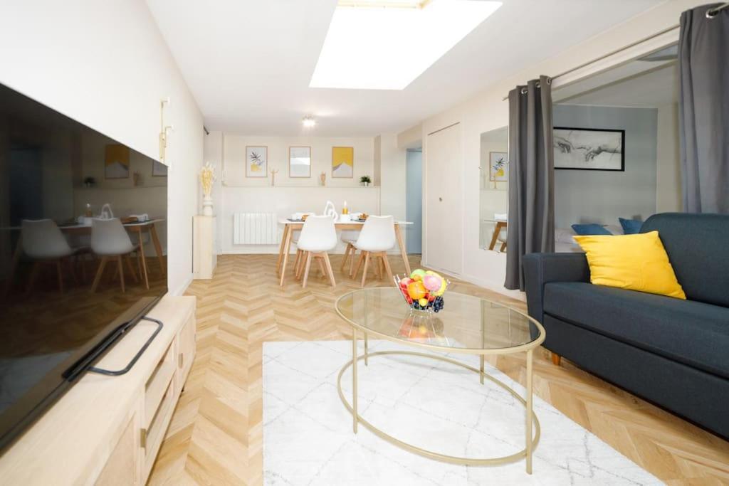 T2 Cozy Proche Du Centre Avec Canape Lit - 51Blatin Clermont-Ferrand Luaran gambar