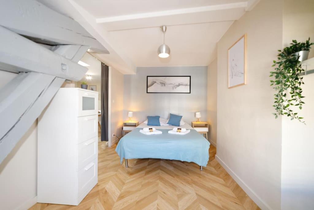 T2 Cozy Proche Du Centre Avec Canape Lit - 51Blatin Clermont-Ferrand Luaran gambar