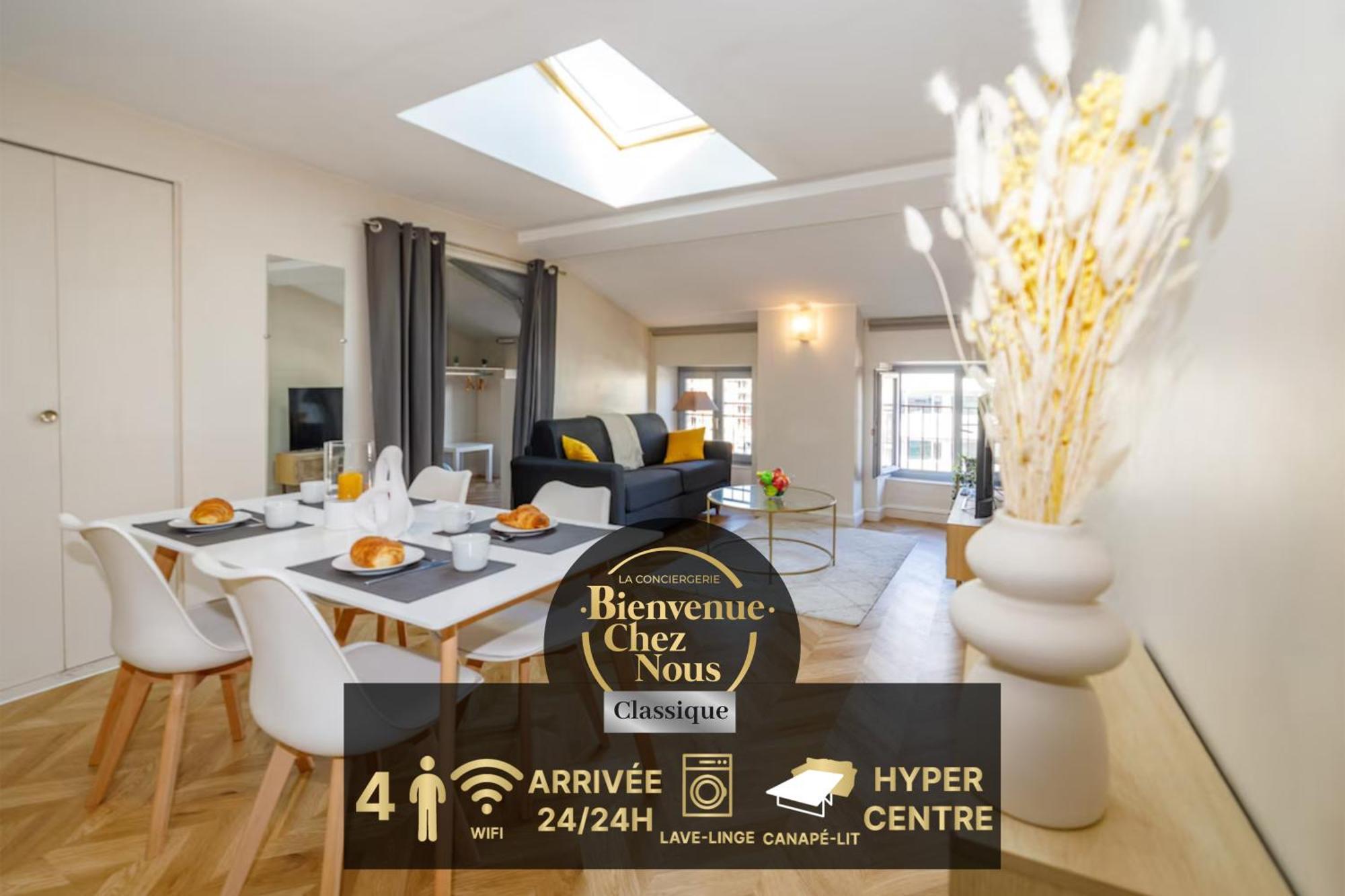 T2 Cozy Proche Du Centre Avec Canape Lit - 51Blatin Clermont-Ferrand Luaran gambar